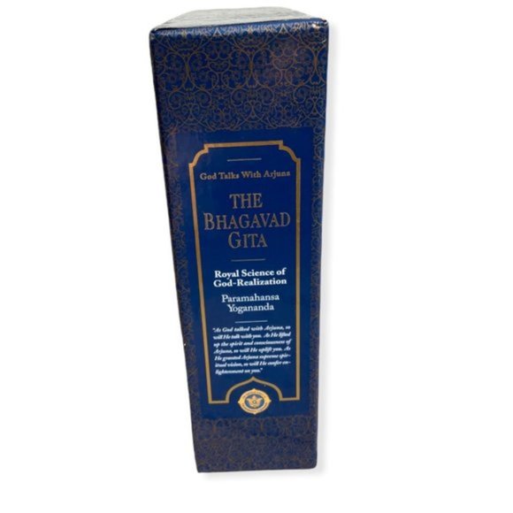 Hardcover The Bhagavad Gita God Realization Book Set of 2 Paramahansa Yoga Books - Picture 4 of 8